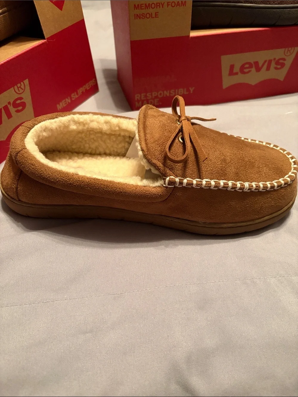 Levi’s Memory Foam Unisex Slippers Medium 8-9